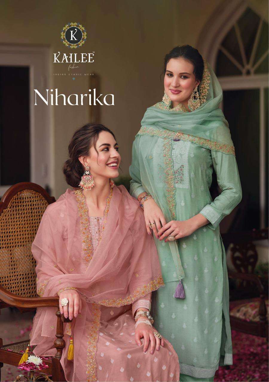 Niharika Buy Kailee Fashion Online Wholesaler Latest Collection Kurta Suit Set